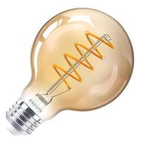 Philips 6.5 watt 120 volt G25 Medium Screw Base 2000K Warm White Amber Dimmable LED