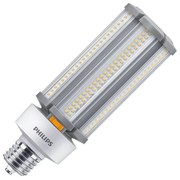 63 watt 100/277 volt Exclusionary Mogul Screw Base CCT Selectable  Corn Cob LED