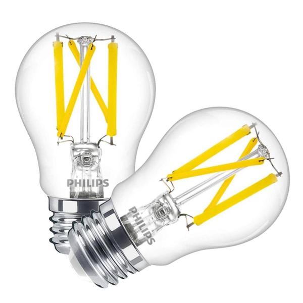 6.6 watt 120 volt A15 Medium Screw Base 5000K Daylight Dimmable LED (2 Pack)