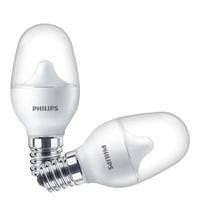 Philips 0.5 watt 120 volt C7 Candelabra Screw Base Warm White Non-Dimmable LED (2 Pack)