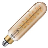 Philips 7.5 watt 120 volt T10 Medium Screw Base 2000K Warm White Amber Dimmable LED
