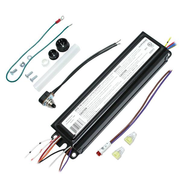DEB-7W 1-2 Lamp 120/277 volt Damp Location Emergency Fluorescent Ballast