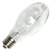 Plusrite 100 watt ED28 Mogul Screw Base 4200K Cool White Clear Metal Halide