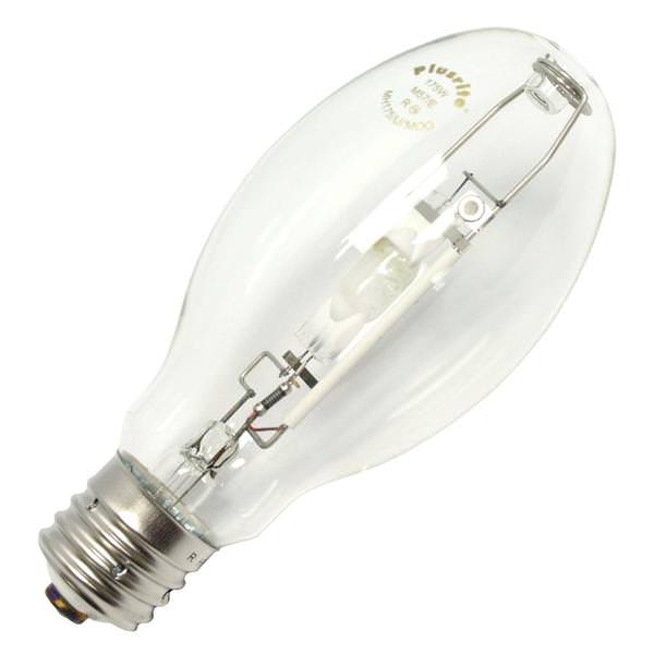 175 watt ED28 Mogul Screw Base 4200K Cool White Clear Metal Halide