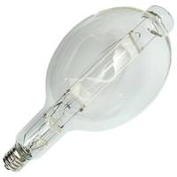 Plusrite 1500 watt BT56 Mogul Screw Base 4200K Cool White Clear Metal Halide