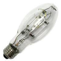 Plusrite 50 watt ED17 Medium Screw Base 4200K Cool White Clear  Metal Halide