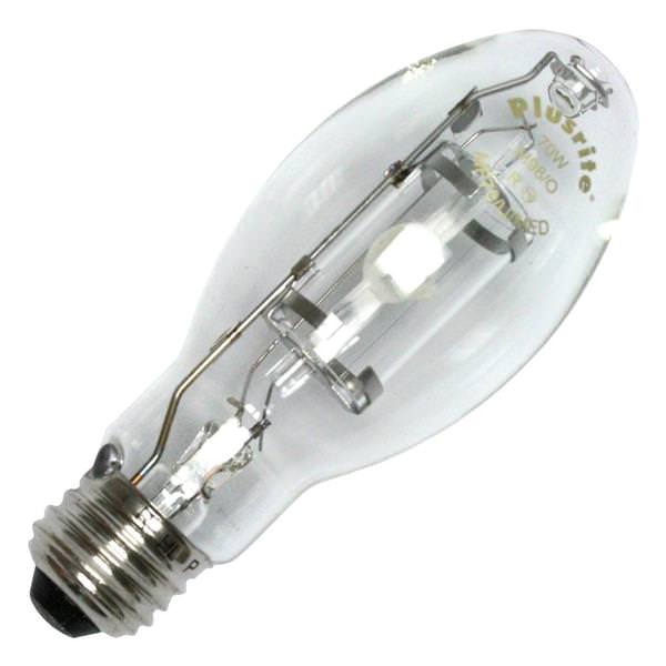 70 watt ED17 Medium Screw Base 4200K Cool White Clear Metal Halide
