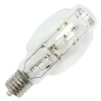 Plusrite 175 watt BT28 Mogul Screw Base 4200K Cool White Clear Metal Halide
