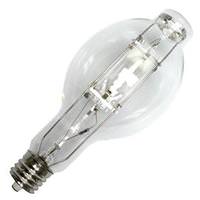 Plusrite 400 watt BT37 Exclusionary Mogul Screw Base 4200K Cool White Clear Metal Halide