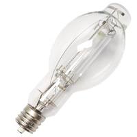 Plusrite 1000 watt BT37 Exclusionary Mogul Screw Base 4200K Cool White Clear Metal Halide