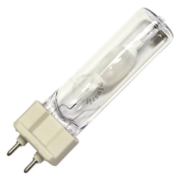 150 watt T7.5 Bi-Pin Base 4200K Cool White Clear Metal Halide