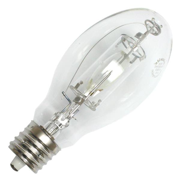 400 watt ED28 Mogul Screw Base 4000K Cool White Clear Metal Halide