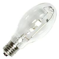 Plusrite 250 watt ED28 Mogul Screw Base 4000K Cool White Clear Metal Halide