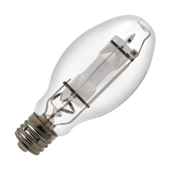 400 watt ED37 Mogul Screw Base 4000K Cool White Clear Metal Halide