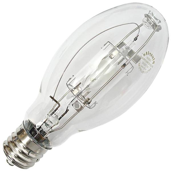 320 watt ED28 Mogul Screw Base 4000K Cool White Clear Metal Halide