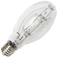 Plusrite 320 watt ED28 Mogul Screw Base 4000K Cool White Clear Metal Halide