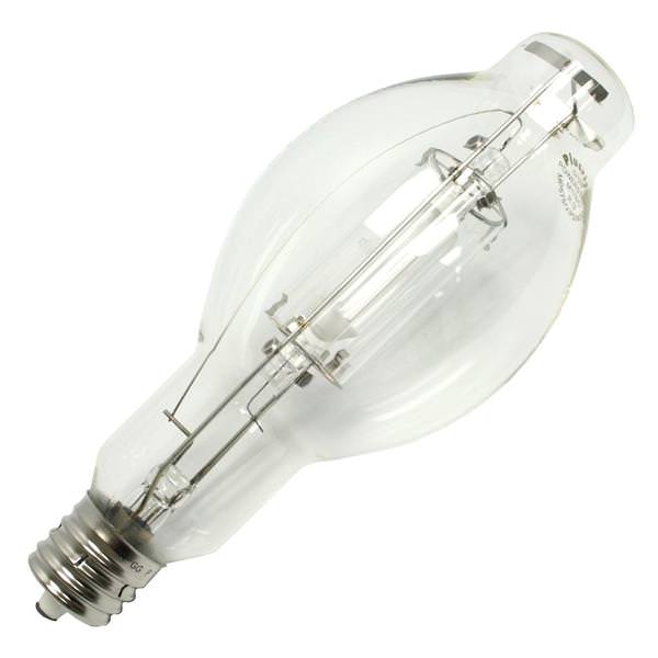 575 watt BT37 Mogul Screw Base 4000K Cool White Clear Metal Halide