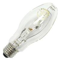 Plusrite 200 watt ED17 Medium Screw Base 4000K Cool White Clear Metal Halide