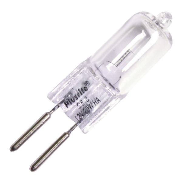 20 watt 12 volt T3 Bi-Pin Base 2850K Warm White