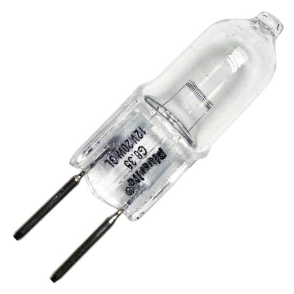 20 watt 12 volt T3 Bi-Pin Base 2850K Warm White