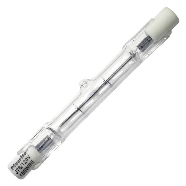 150 watt 120 volt T3 Recessed Single Contact Base 2850K Warm White Clear