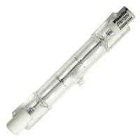 Plusrite 200 watt 120 volt T3 Recessed Single Contact Base 2850K Warm White Clear