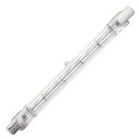 Plusrite 200 watt 120 volt T3 Recessed Single Contact Base 2850K Warm White Clear