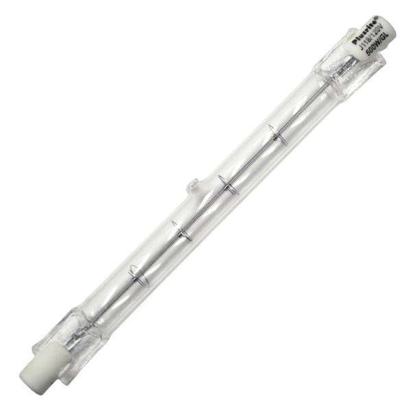 500 watt 120 volt T3 Recessed Single Contact Base 2850K Warm White Clear