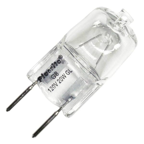 20 watt 120 volt T4 Short Bi-Pin Base 2850K Warm White