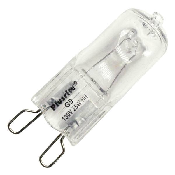 25 watt 130 volt T4 Bi-Pin Base 2850K Warm White