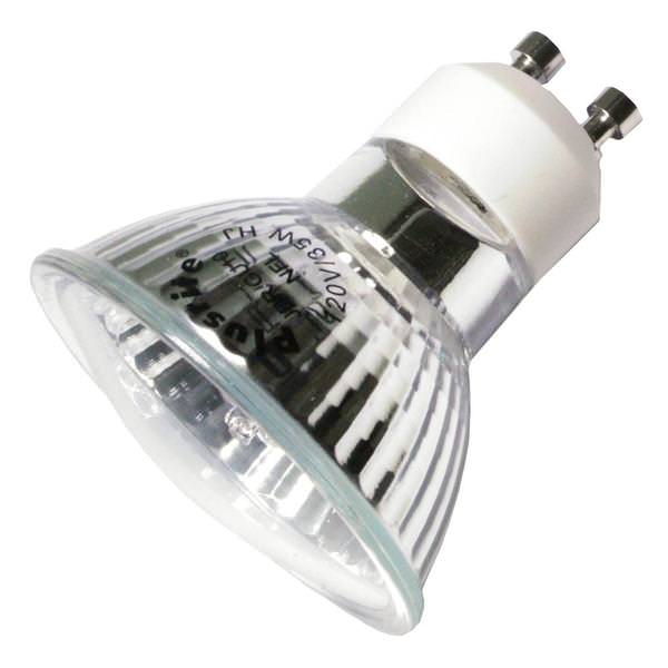 35 watt 120 volt MR16 Twist and Lock Base 3000K Natural White Narrow Flood