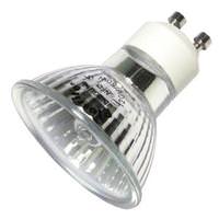 Plusrite 50 watt 120 volt MR16 Twist and Lock Base 3000K Natural White Narrow Flood