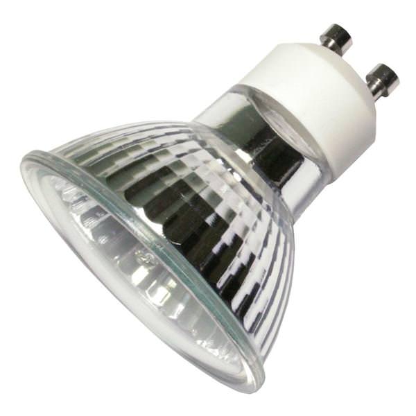 50 watt 130 volt MR16 Twist and Lock Base 3000K Natural White Narrow Flood