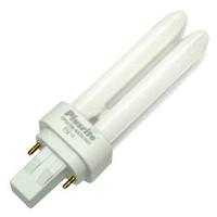 Plusrite 13 watt T4 2-Pin Base 2700K Warm White CFL