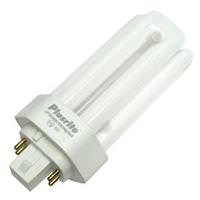 Plusrite 18 watt T4 4-Pin Base 3500K Natural White Dimmable CFL