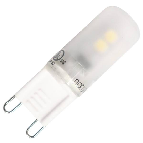 2 watt 120 volt JCD Bi-Pin (G9) Base 5000K Daylight Dimmable LED