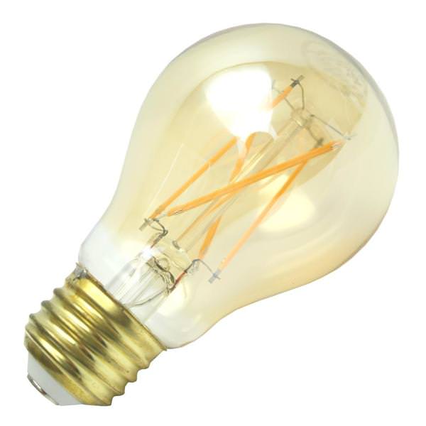 6.5 watt 120 volt A19 Medium Screw Base 2200K Warm White Dimmable LED