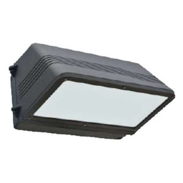 60 watt 120/277 volt 4000K Cool White Bronze LED Wall Pack