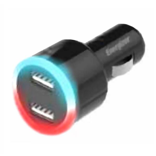 3.4 Amp Output Black Universal Dual USB Car Charger