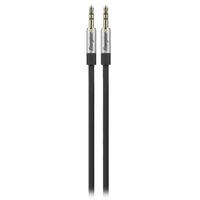 Energizer 10' Braided Cord Black 3.5mm Auxiliary Audio Cable