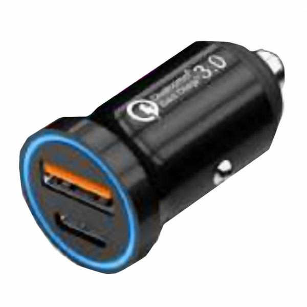 18 watt Black Superboost Quick Charge Universal Car Charger