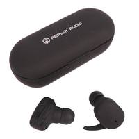 Replay Audio Black Charging Case Wireless Earbuds