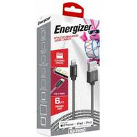 Energizer 6' Sync and Charge USB to Lightning Cable