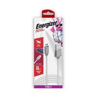 Energizer 6' Nylon Braided Sync and Charge USB Cable