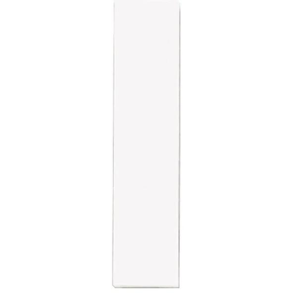 Half a Blank Tile White Background Address Numbers (10 Pack)