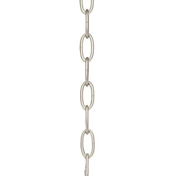 10' Burnished Silver Fixture Accessory Chain