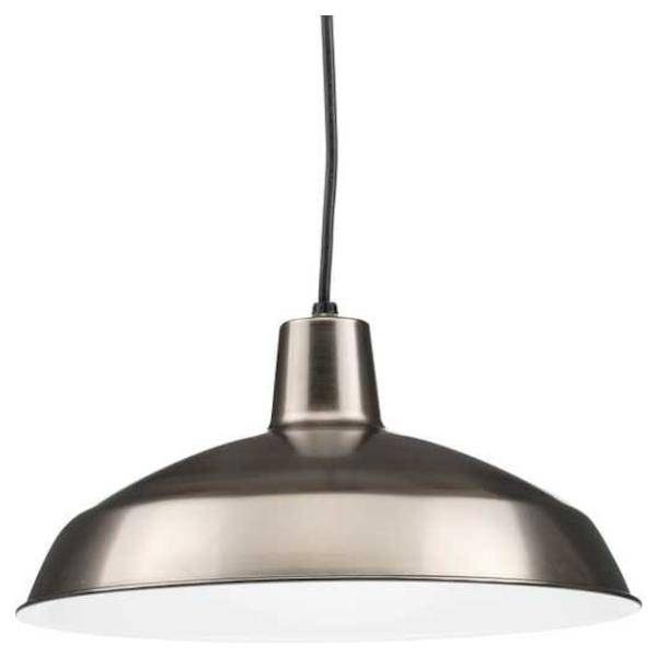 1 Light Bronze Dimmable Pendant Light Fixture