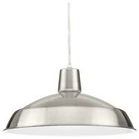 Progress Lighting 1 Light Brushed Nickel Dimmable Pendant Light Fixture