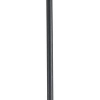 Progress Lighting Textured Black Two 12-inch and Two 15-inch Stem Extension Kit
