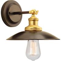 Progress Lighting 1 Light 120 volt Antique Bronze Industrial Vanity Light Fixture